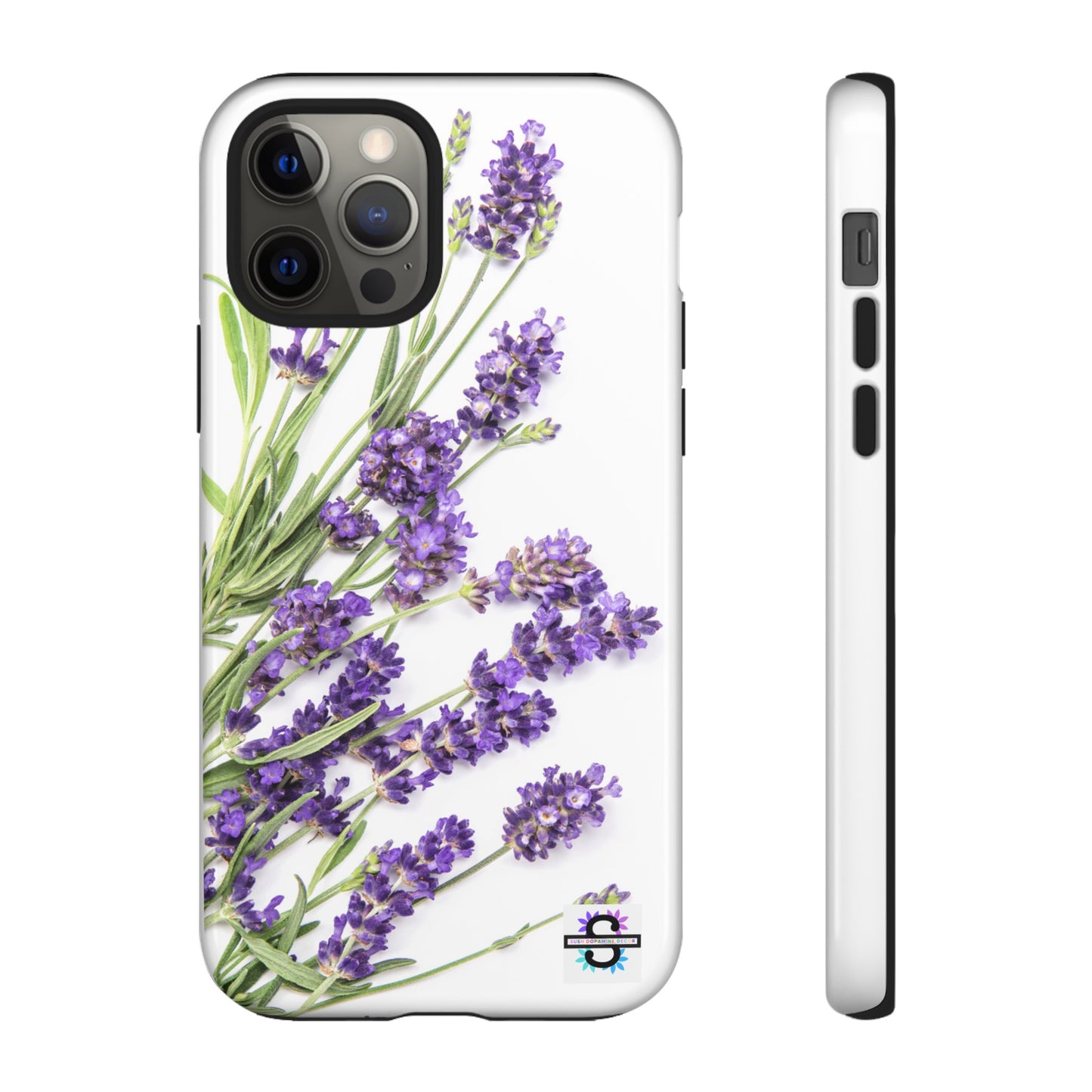 Lavender Print Hard Phone Cover, Mobile case