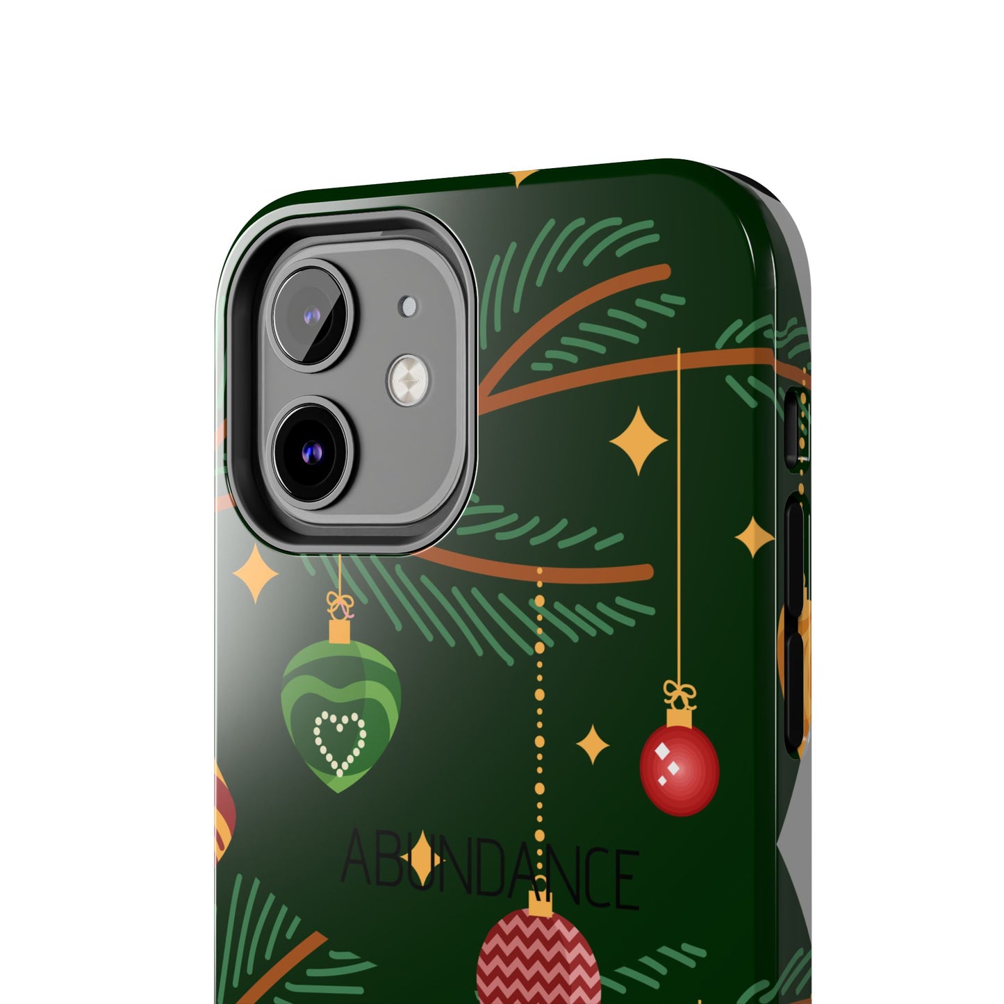 Cute Christmas print Mobile cover | Subliminal messaging to attract abundance| Manifest Abundance
