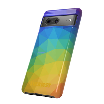 Chromatic Geometric Phone Cover | Mobile Cover  | Luckiest person alive subliminal