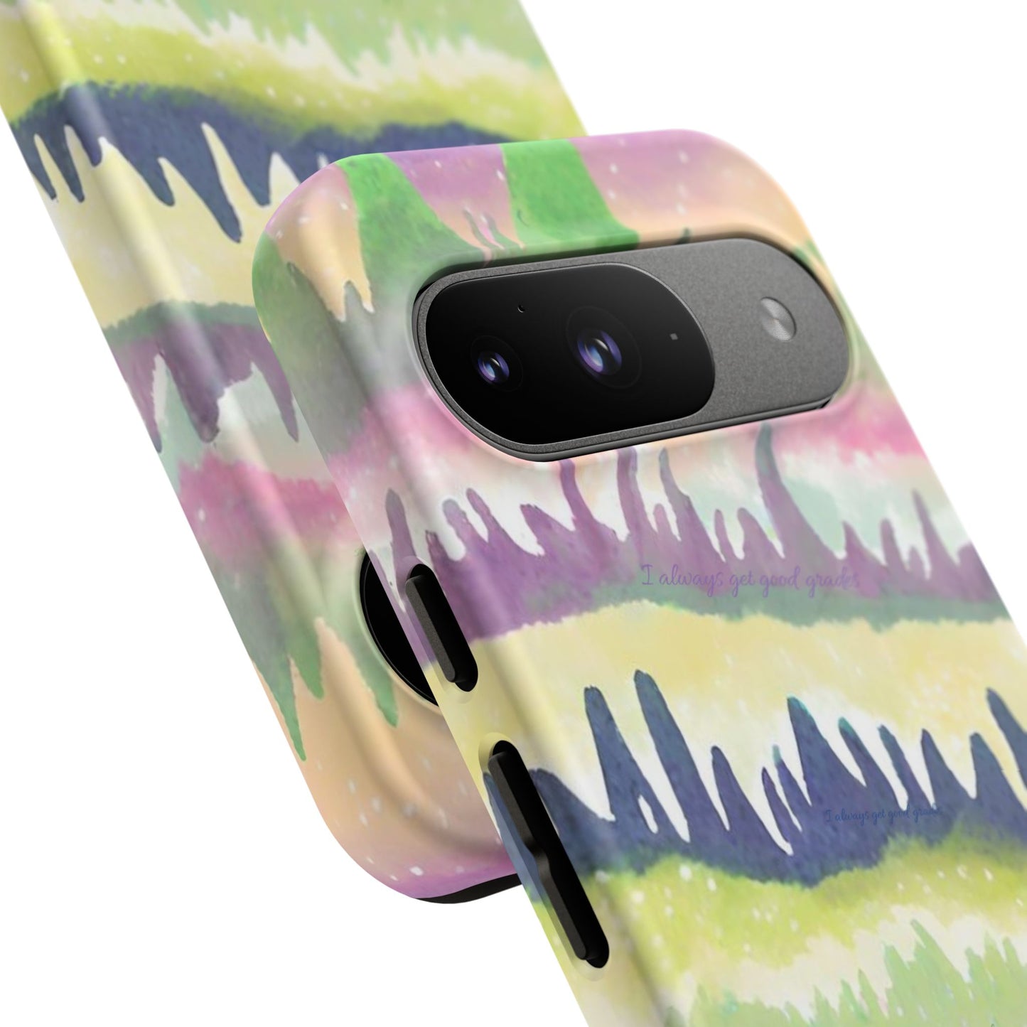 Limited Edition | Subliminals for good grades | Beautiful Abstract Landscape Phone Case – Nature Design Mobile Cover with Dual Protection