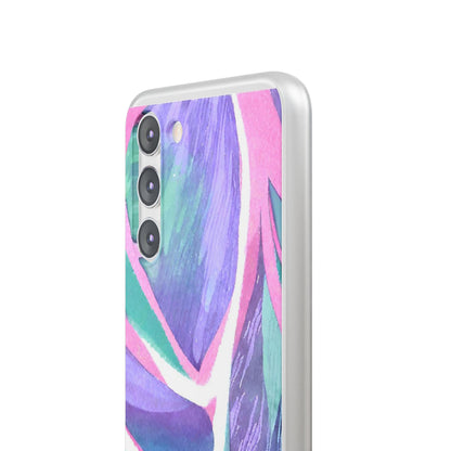 Subliminals for Prosperity | Purple Blue Green Pattern Phone cover | World's first Subliminals Brand | Sush Dopamine Decor