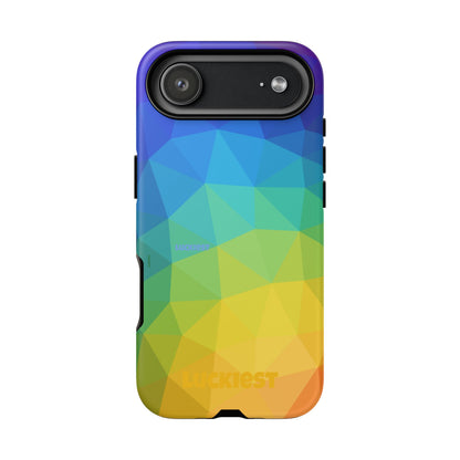 Chromatic Geometric Phone Cover | Mobile Cover  | Luckiest person alive subliminal