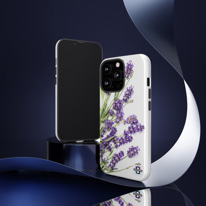 Lavender Print Hard Phone Cover, Mobile case