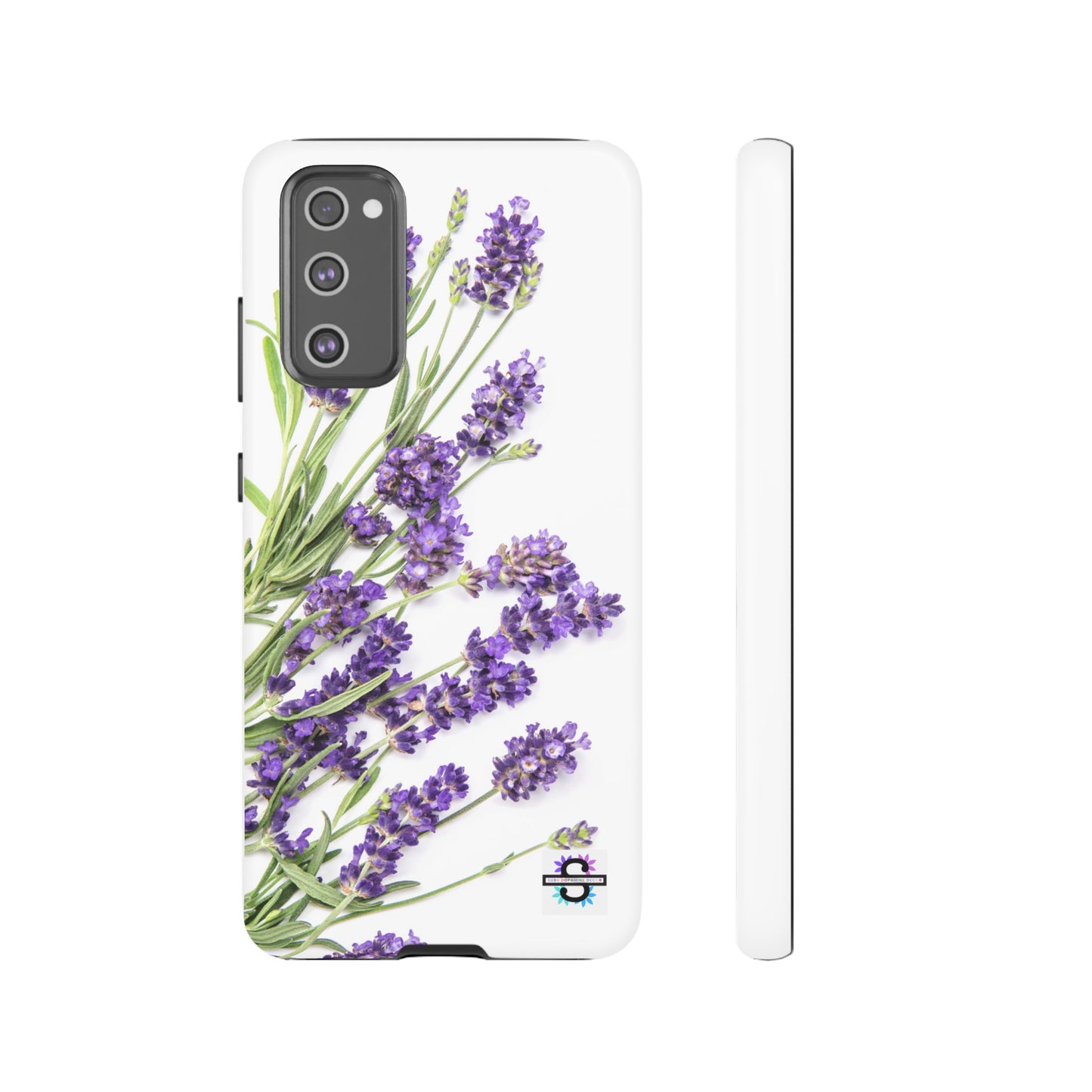 Lavender Print Hard Phone Cover, Mobile case