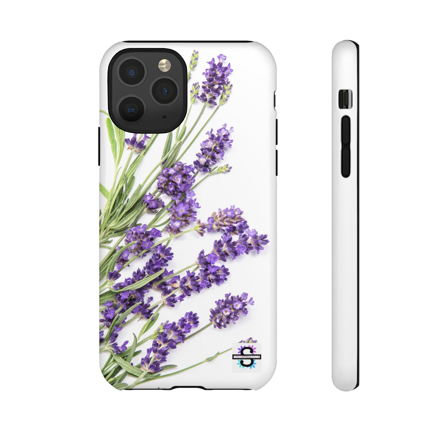 Lavender Print Hard Phone Cover, Mobile case