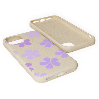 Eco friendly Purple Lavender Floral Design Phone case