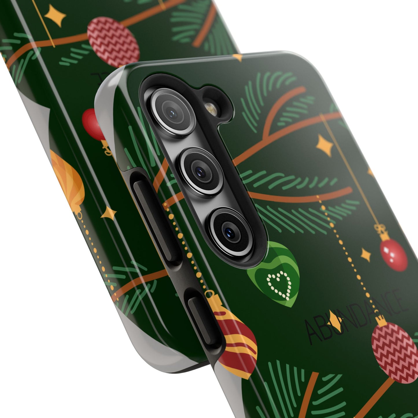 Cute Christmas print Mobile cover | Subliminal messaging to attract abundance| Manifest Abundance