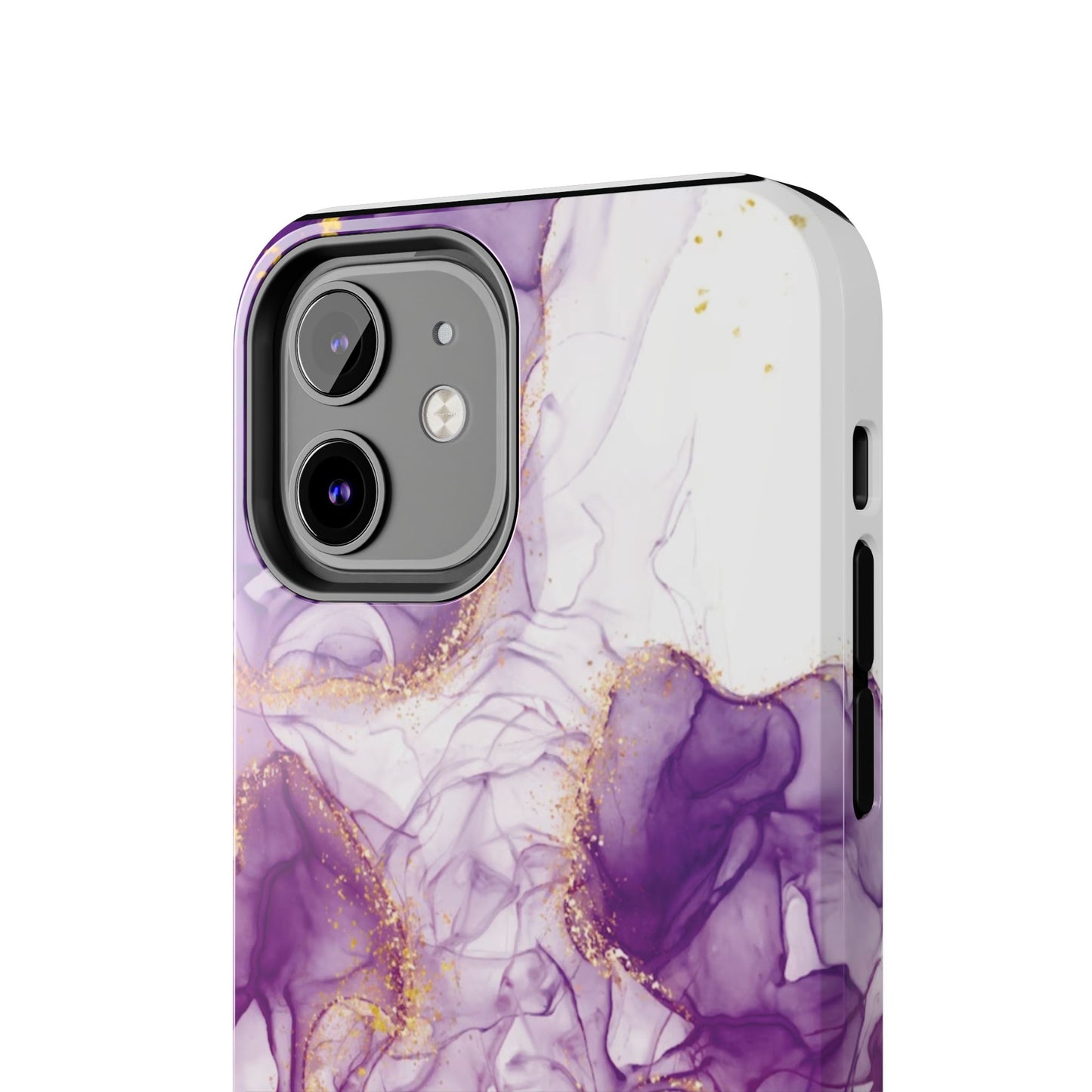 Purple White gold marble Tough Phone Case | Mobile cover