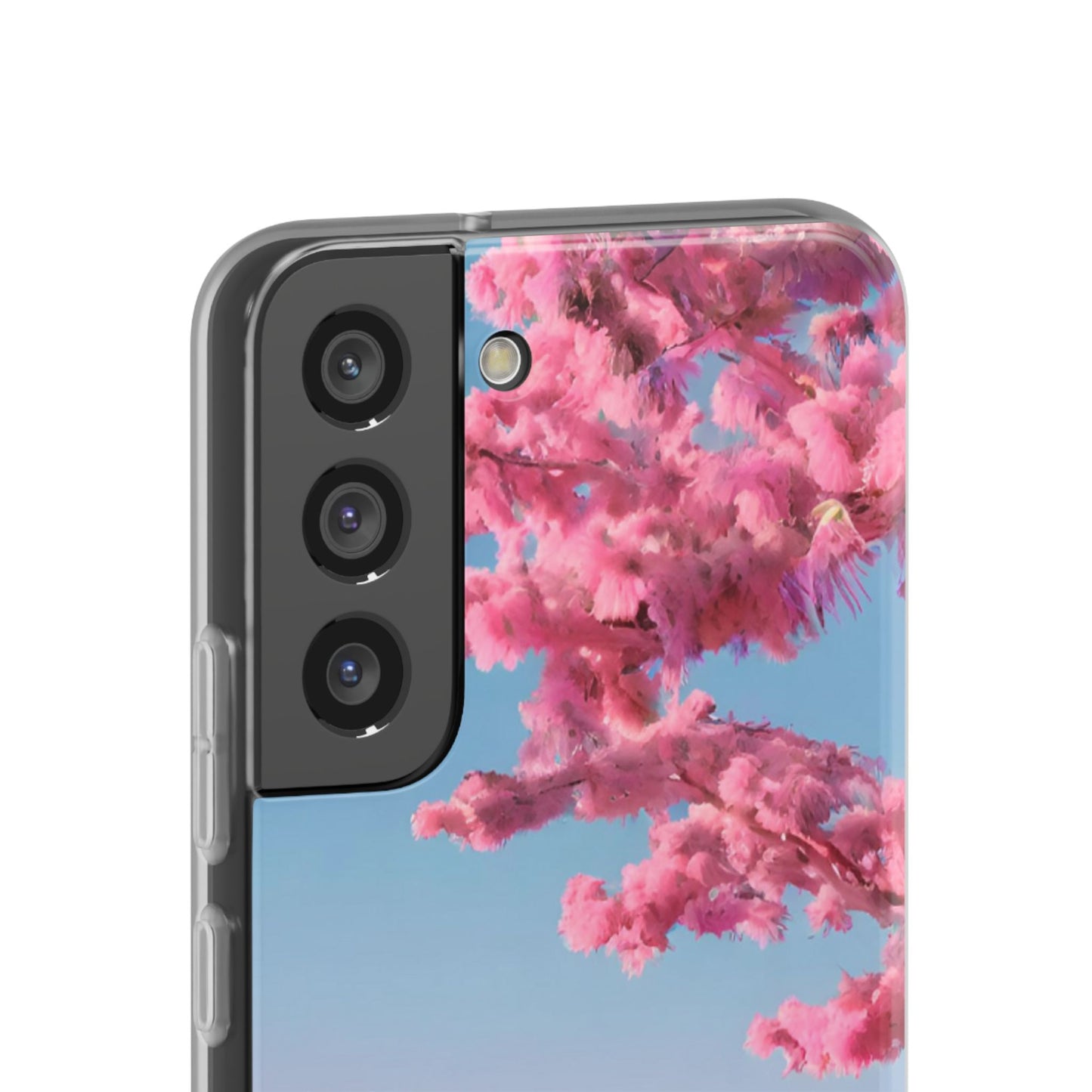 Flexi Pink landscape cherry blossom Phone case | Mobile cover