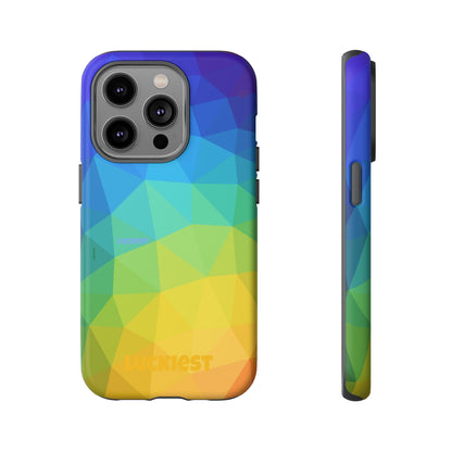 Chromatic Geometric Phone Cover | Mobile Cover  | Luckiest person alive subliminal