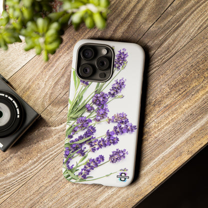 Lavender Print Hard Phone Cover, Mobile case