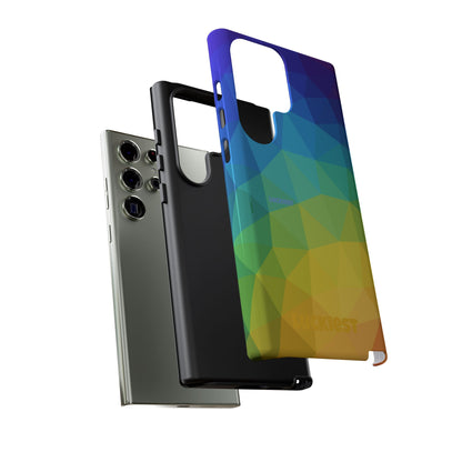 Chromatic Geometric Phone Cover | Mobile Cover  | Luckiest person alive subliminal