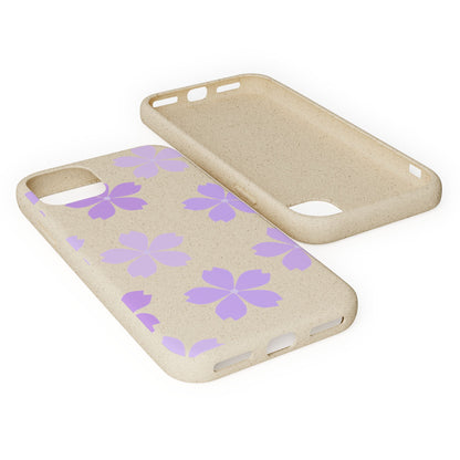 Eco friendly Purple Lavender Floral Design Phone case