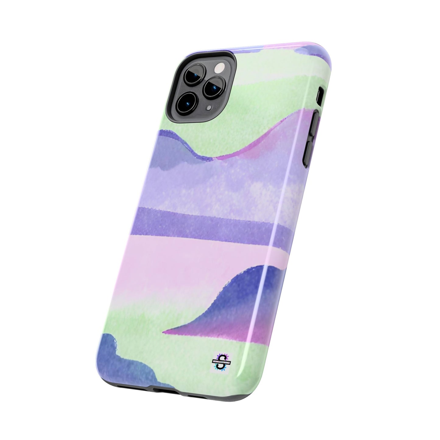 Vibrant Defenders: Amazing Pink Green Purple Blue Tough Phone Case | Mobile covers