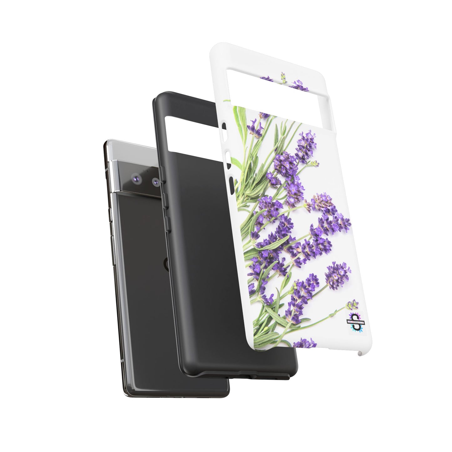 Lavender Print Hard Phone Cover, Mobile case