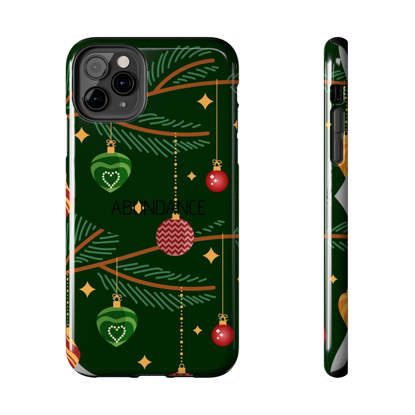 Cute Christmas print Mobile cover | Subliminal messaging to attract abundance| Manifest Abundance
