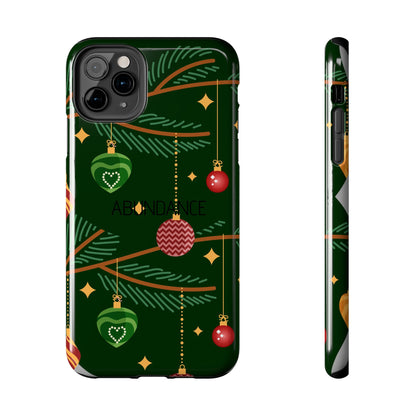Cute Christmas print Mobile cover | Subliminal messaging to attract abundance| Manifest Abundance