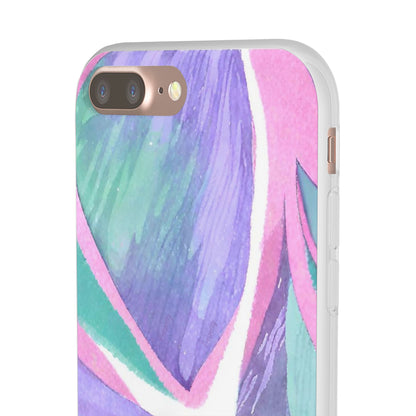 Subliminals for Prosperity | Purple Blue Green Pattern Phone cover | World's first Subliminals Brand | Sush Dopamine Decor