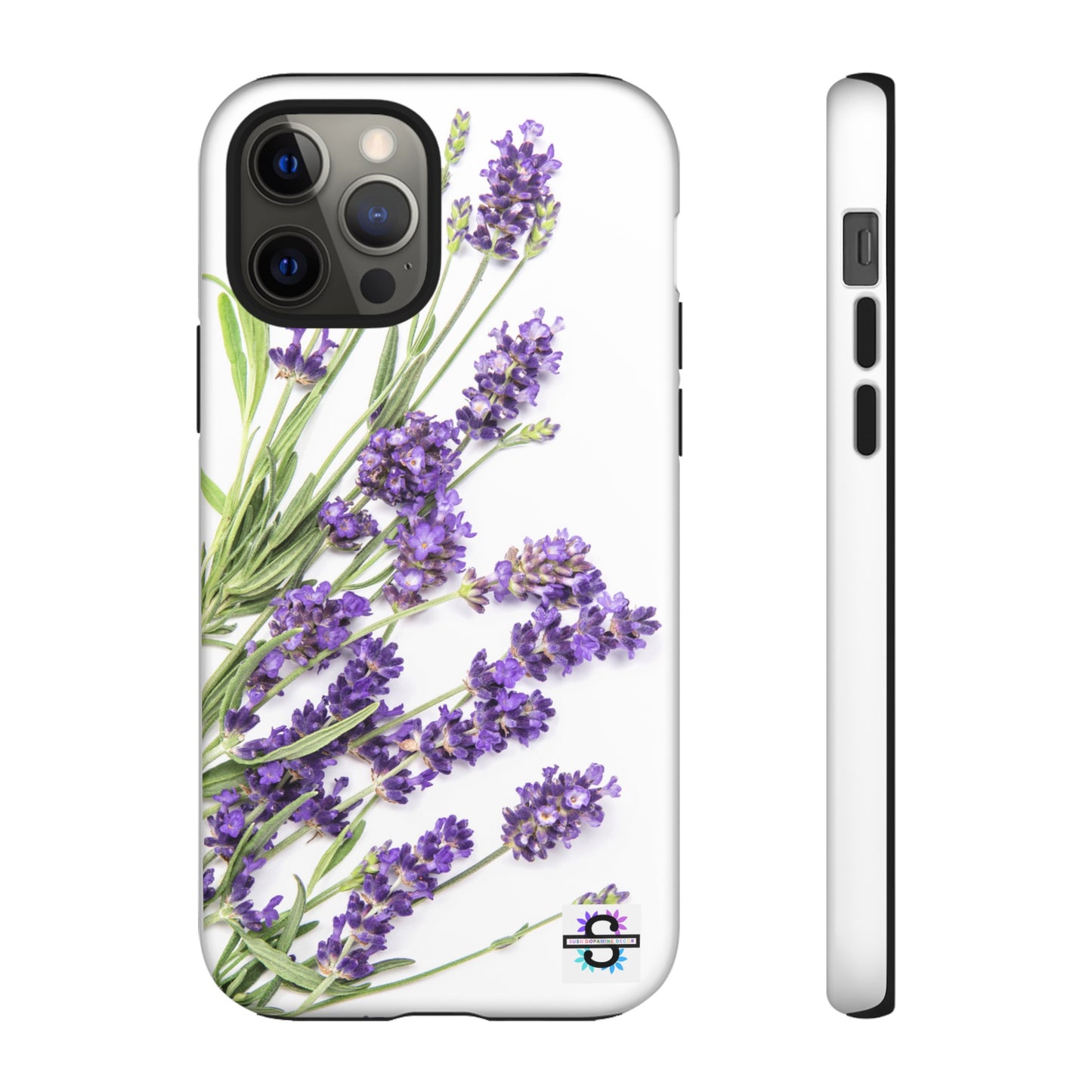 Lavender Print Hard Phone Cover, Mobile case