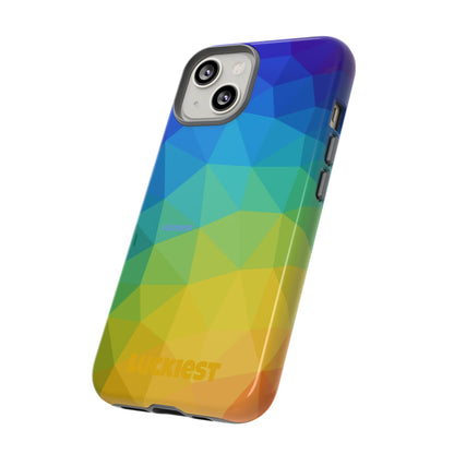 Chromatic Geometric Phone Cover | Mobile Cover  | Luckiest person alive subliminal