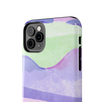 Vibrant Defenders: Amazing Pink Green Purple Blue Tough Phone Case | Mobile covers