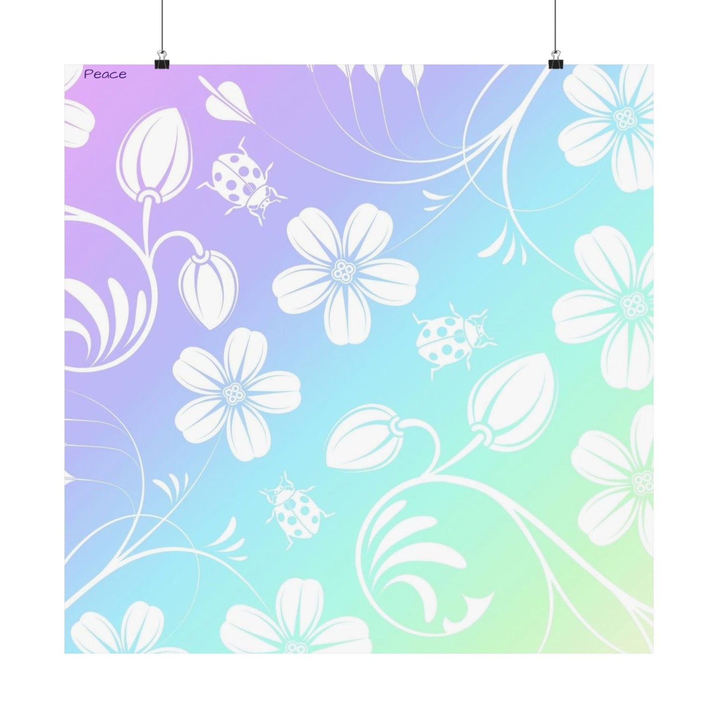 Colorful Poster, Peace