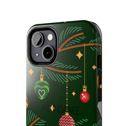 Cute Christmas print Mobile cover | Subliminal messaging to attract abundance| Manifest Abundance