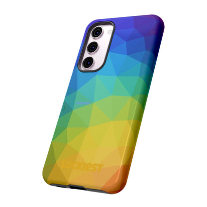 Chromatic Geometric Phone Cover | Mobile Cover  | Luckiest person alive subliminal