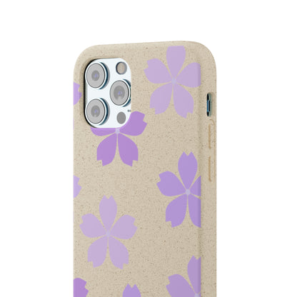 Eco friendly Purple Lavender Floral Design Phone case