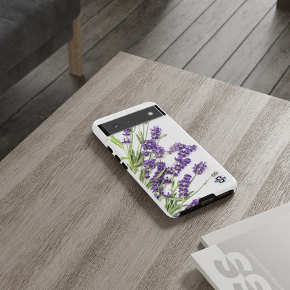 Lavender Print Hard Phone Cover, Mobile case