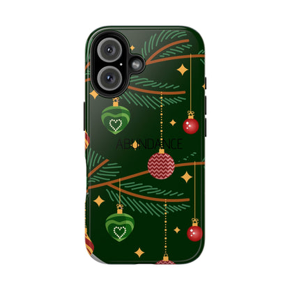 Cute Christmas print Mobile cover | Subliminal messaging to attract abundance| Manifest Abundance