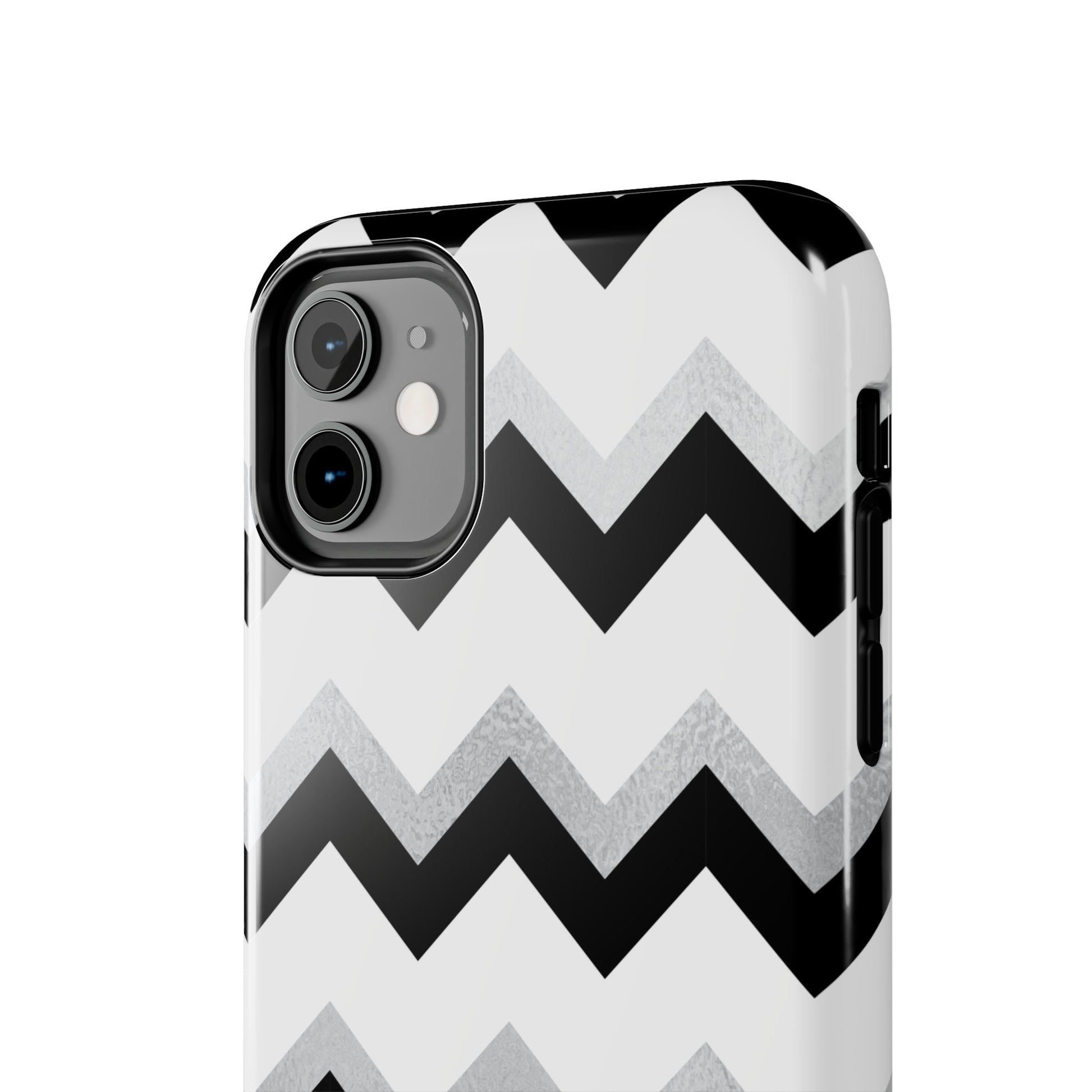 Zig Zag Black and White Phone Case | Mobile CoverSush Dopamine Decor