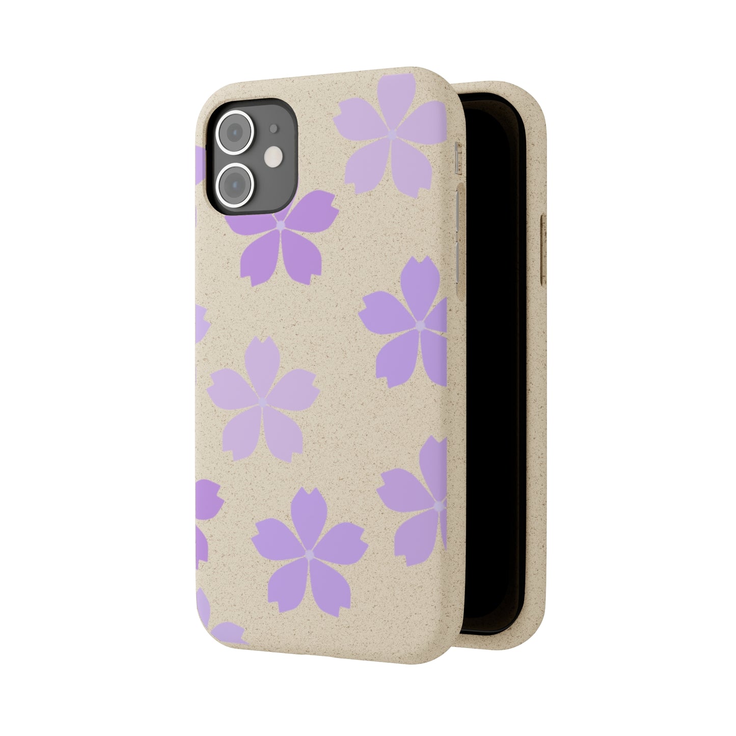 Eco friendly Purple Lavender Floral Design Phone case