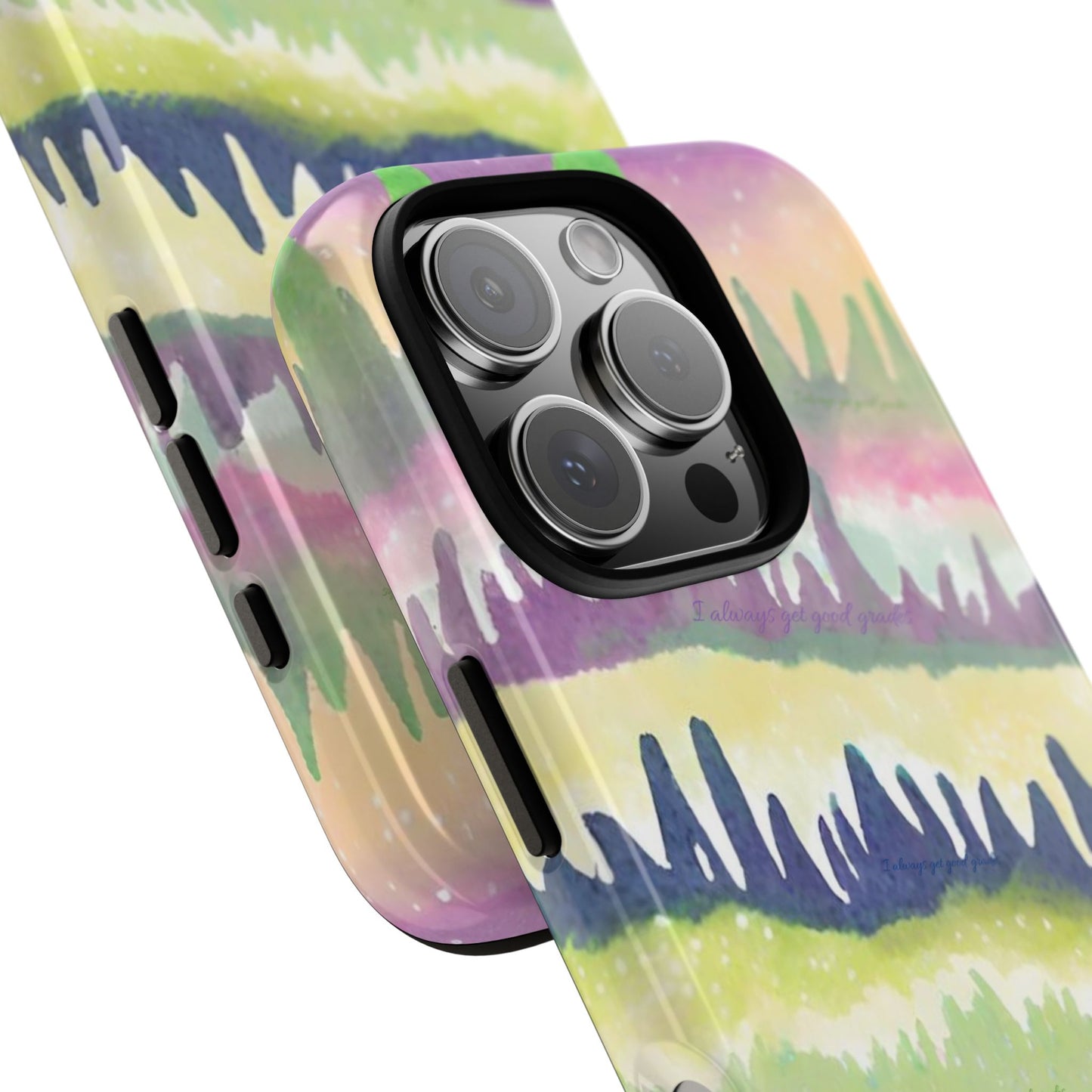 Limited Edition | Subliminals for good grades | Beautiful Abstract Landscape Phone Case – Nature Design Mobile Cover with Dual Protection