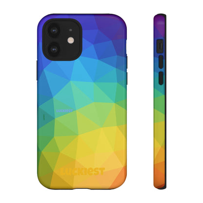 Chromatic Geometric Phone Cover | Mobile Cover  | Luckiest person alive subliminal