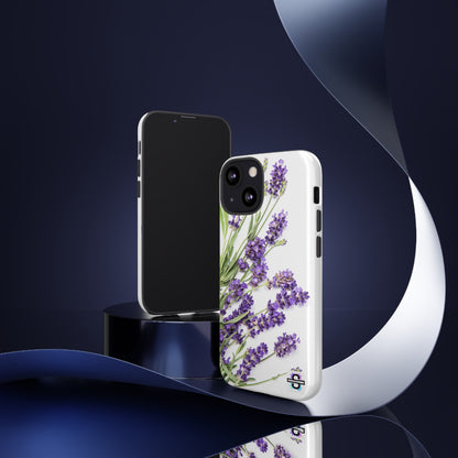 Lavender Print Hard Phone Cover, Mobile case