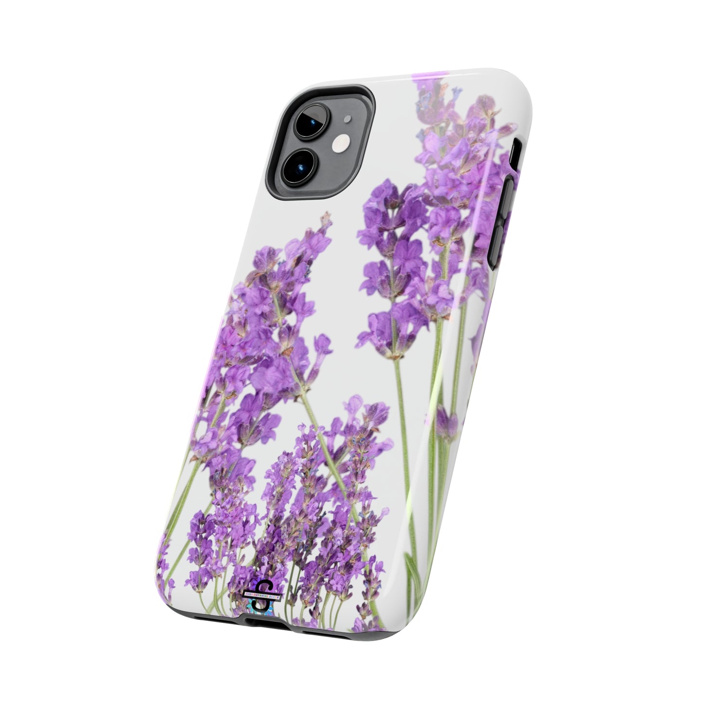 Purple Lavender print cute Phone Cover, Mobile case, iPhone 7 to iPhone15 AvailableSush Dopamine Decor