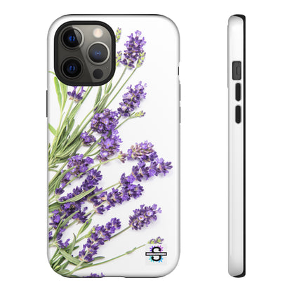 Lavender Print Hard Phone Cover, Mobile case