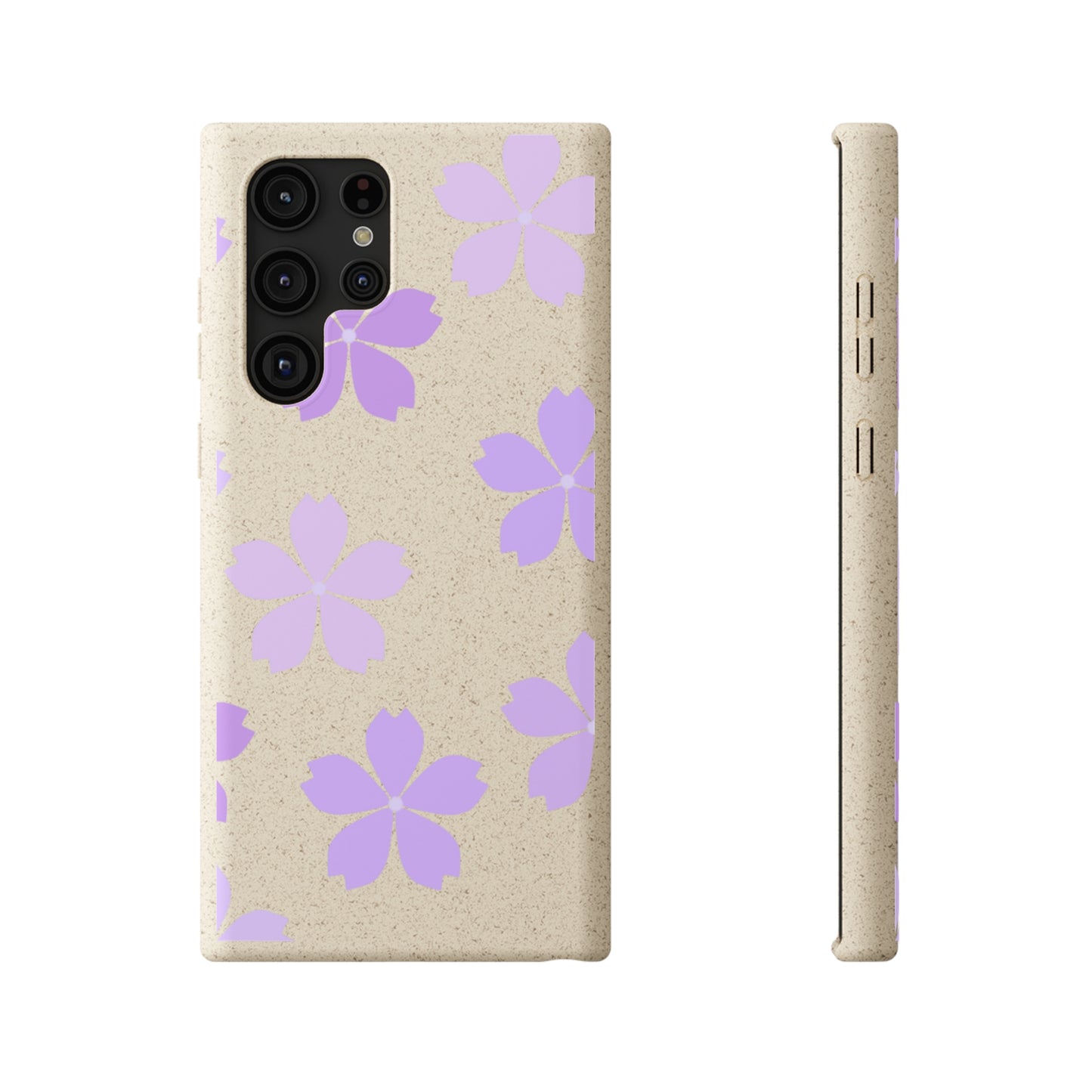 Eco friendly Purple Lavender Floral Design Phone case