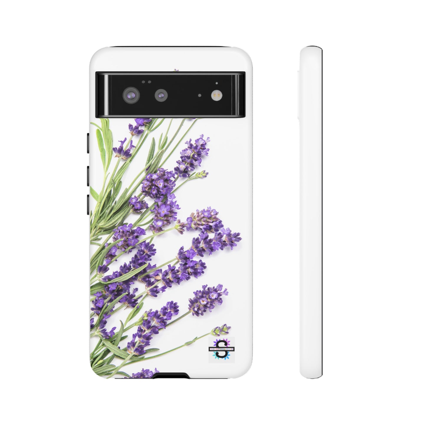 Lavender Print Hard Phone Cover, Mobile case