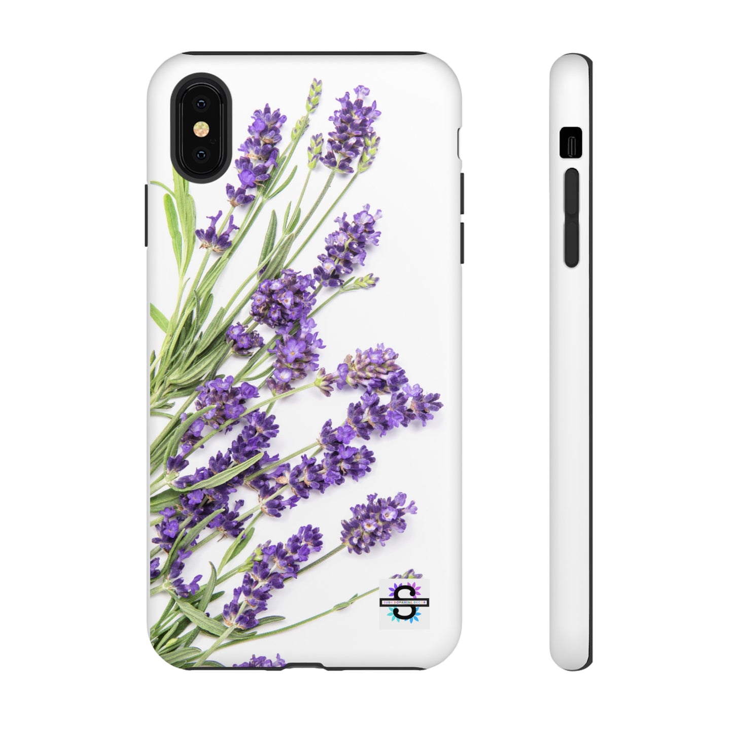 Lavender Print Hard Phone Cover, Mobile case