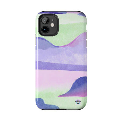 Vibrant Defenders: Amazing Pink Green Purple Blue Tough Phone Case | Mobile covers
