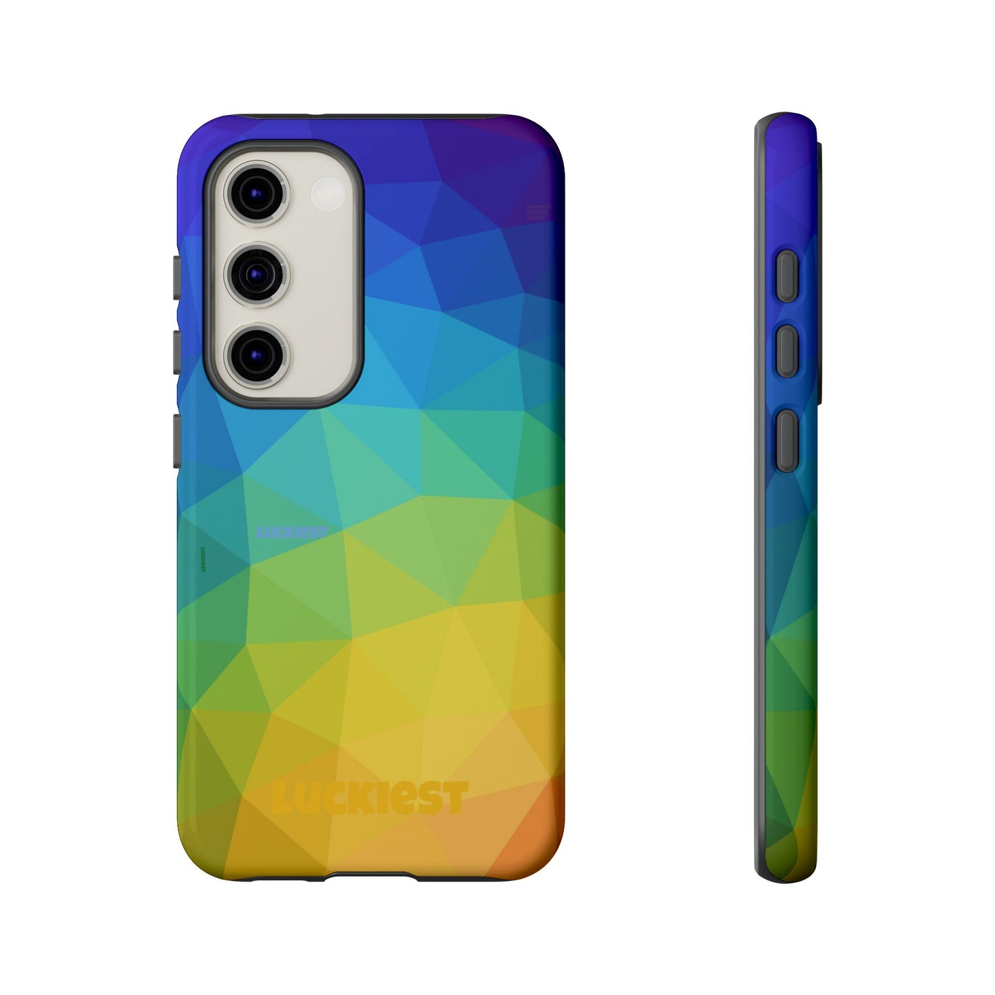 Chromatic Geometric Phone Cover | Mobile Cover  | Luckiest person alive subliminal