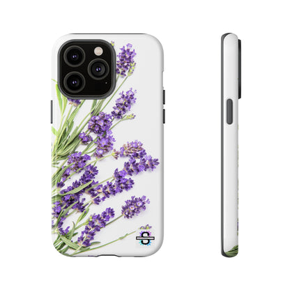 Lavender Print Hard Phone Cover, Mobile case