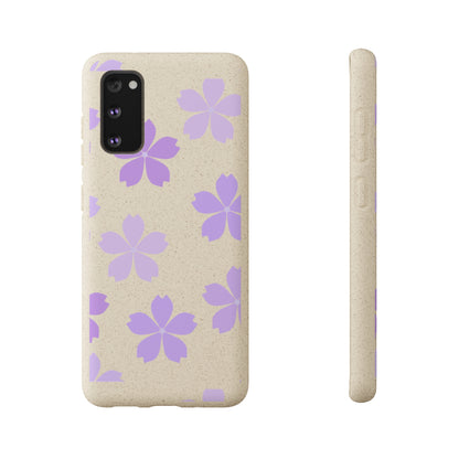 Eco friendly Purple Lavender Floral Design Phone case