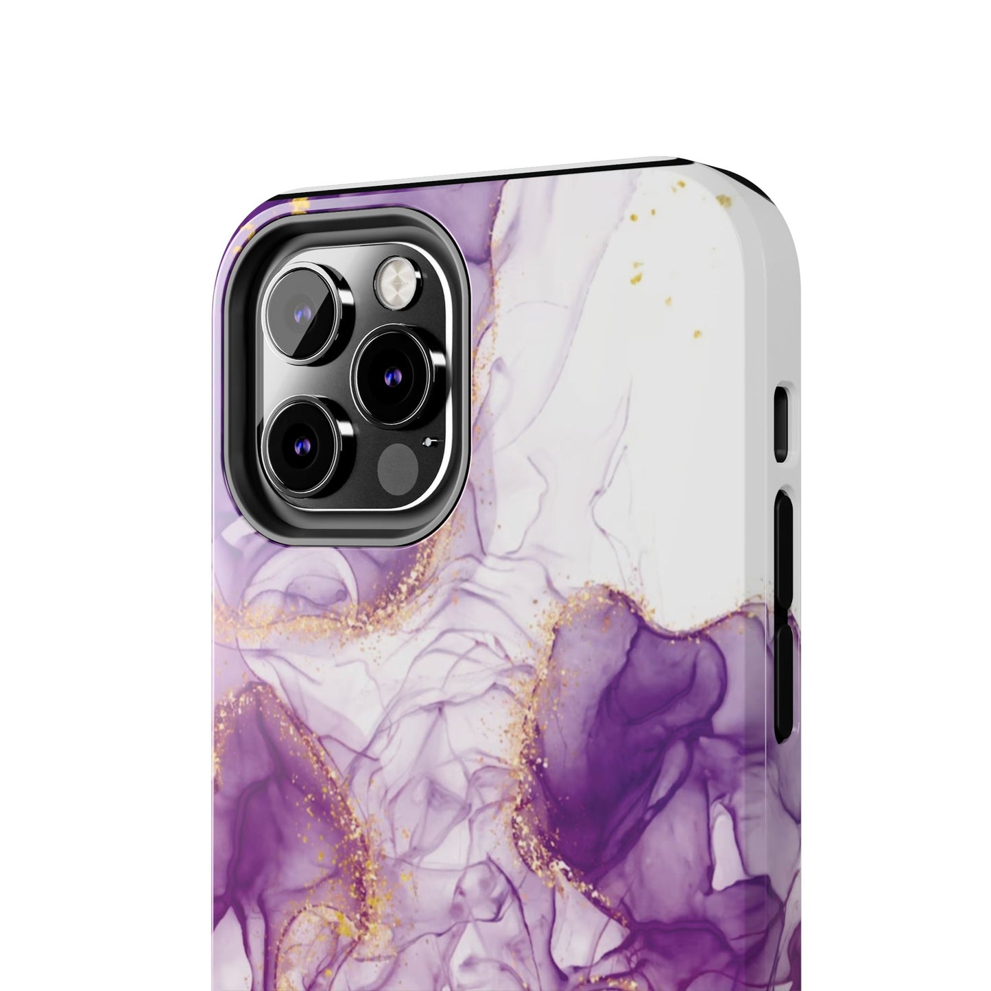 Purple White gold marble Tough Phone Case | Mobile cover