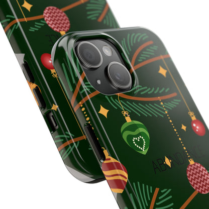 Cute Christmas print Mobile cover | Subliminal messaging to attract abundance| Manifest Abundance