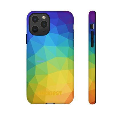 Chromatic Geometric Phone Cover | Mobile Cover  | Luckiest person alive subliminal