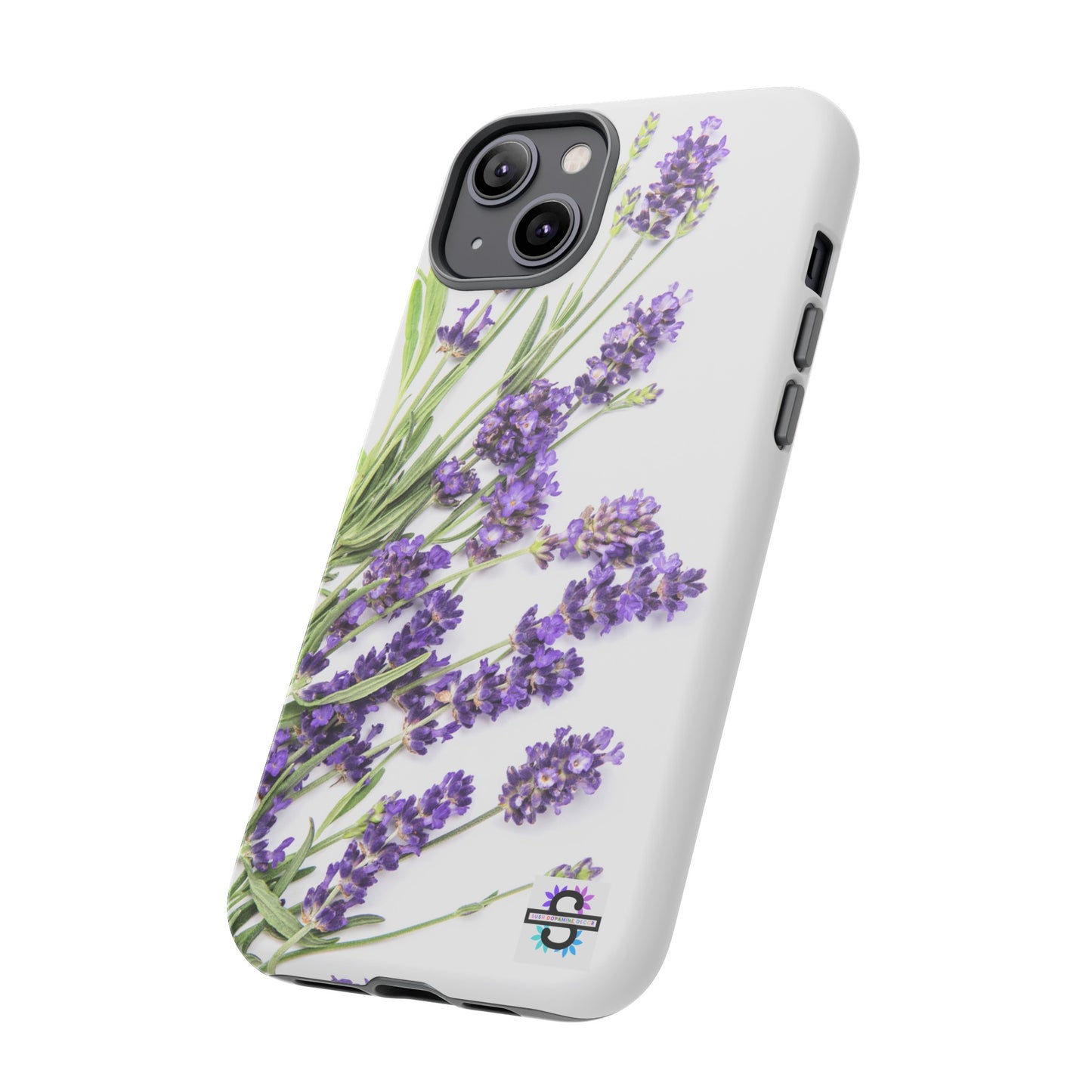 Lavender Print Hard Phone Cover, Mobile case