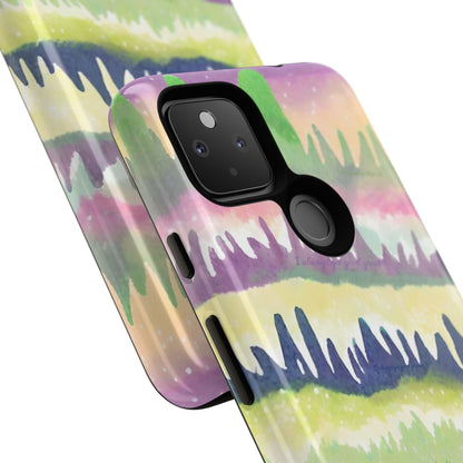 Limited Edition | Subliminals for good grades | Beautiful Abstract Landscape Phone Case – Nature Design Mobile Cover with Dual Protection